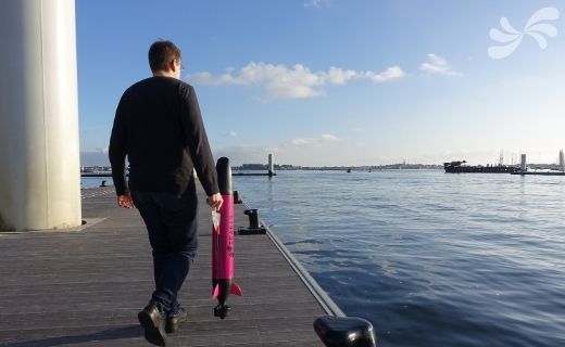 The micro-AUV YUCO can be carried by hand
