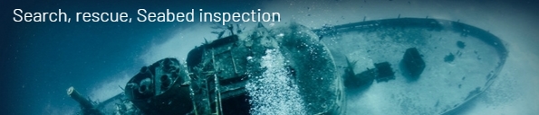 Side-scan sonar for seabed inspection
