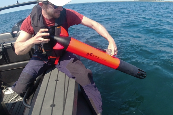 SEABER_AUV_Micro-AUV_Pink_UUV_Hydrographic_Side_Scan_Sonar_PAM_CTD_ASW_YUCO_RECALL_MARVEL_MCM_Mine_Counter_Measures_Security_Coast_Guard_Underwater_Drone_Autonomous Underwater Vehicles_Magnetometer_Sensys_UXO_Multibeam echosounder_MBES_Imagenex_Deep water_Shallow water_survey