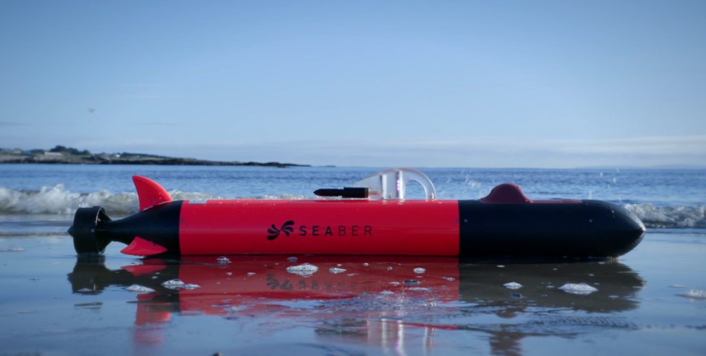 SEABER_Micro-AUV_Pink_UUV_Hydrographic_Side_Scan_Sonar