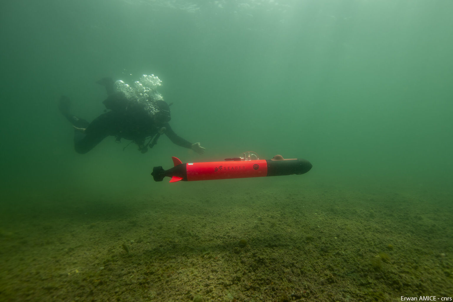 YUCO-CTD mission at sea