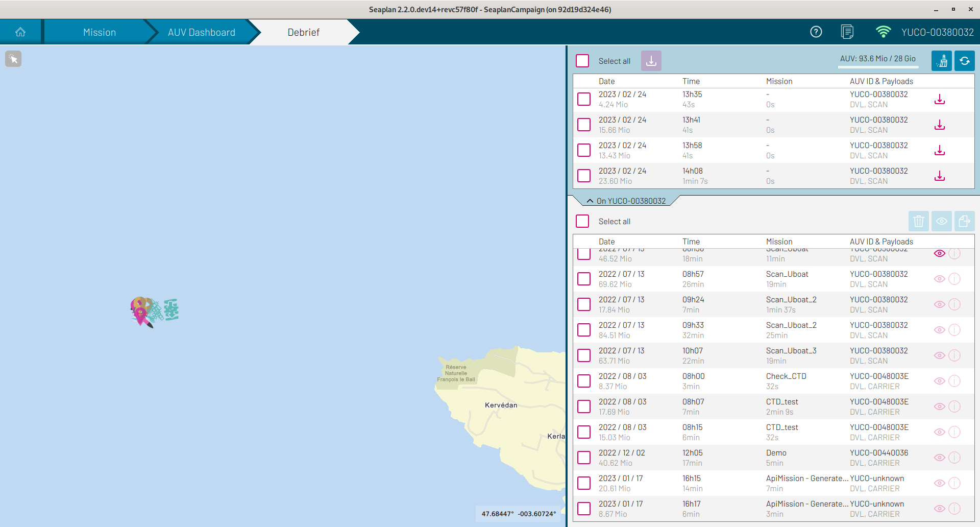 SEABER_AUV_Micro-AUV_Pink_UUV_Hydrographic_Side_Scan_Sonar_PAM_CTD_ASW_YUCO_RECALL_MARVEL_MCM_Mine_Counter_Measures_Security_Coast_Guard_Underwater_Drone_Autonomous Underwater Vehicles_Magnetometer_Sensys_UXO_Multibeam echosounder_MBES_Imagenex_Deep water_Shallow water_survey