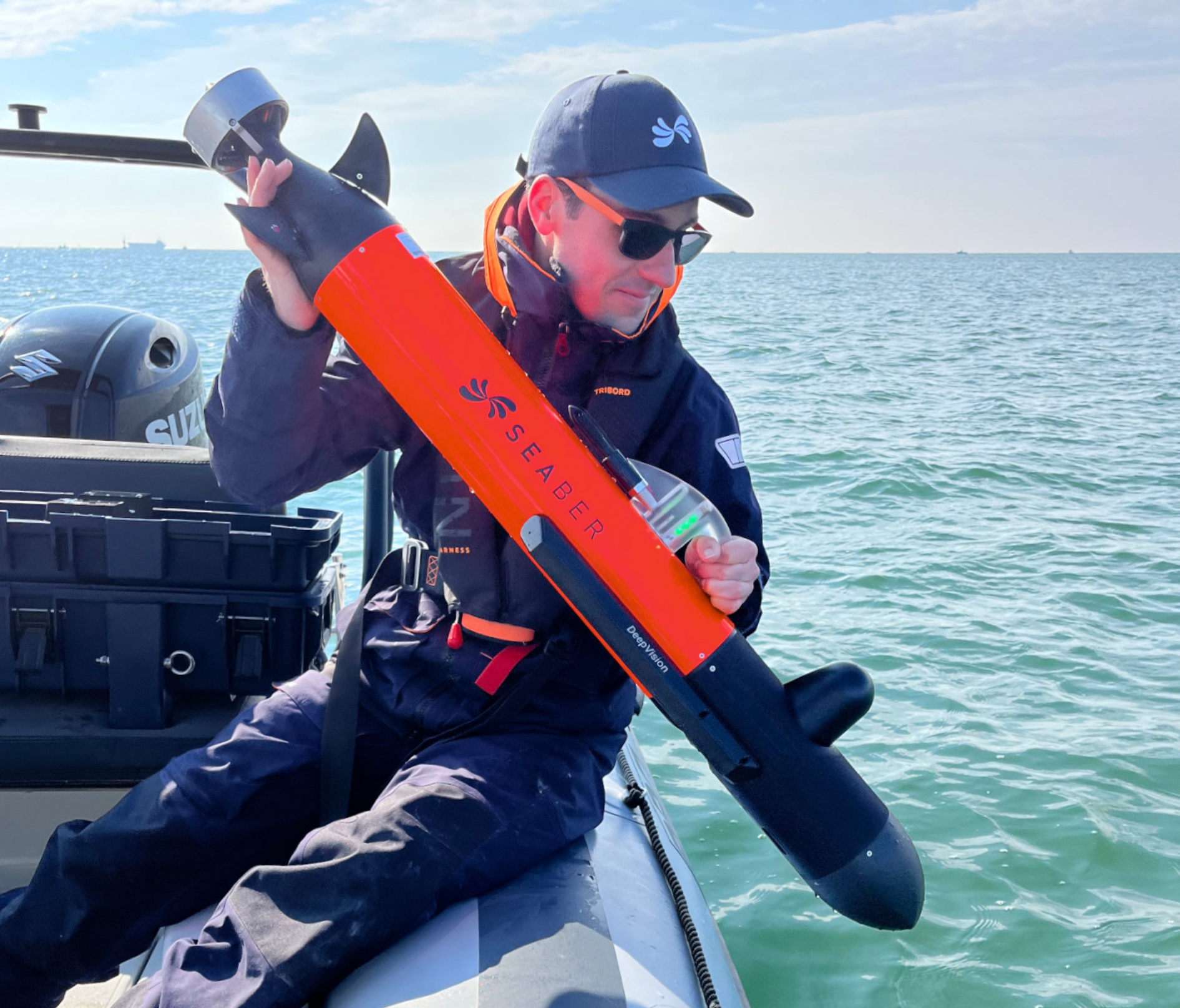 SEABER_AUV_Micro-AUV_Pink_UUV_Hydrographic_Side_Scan_Sonar_PAM_CTD_ASW_YUCO_RECALL_MARVEL_MCM_Mine_Counter_Measures_Security_Coast_Guard_Underwater_Drone_Autonomous Underwater Vehicles_Magnetometer_Sensys_UXO_Multibeam echosounder_MBES_Imagenex