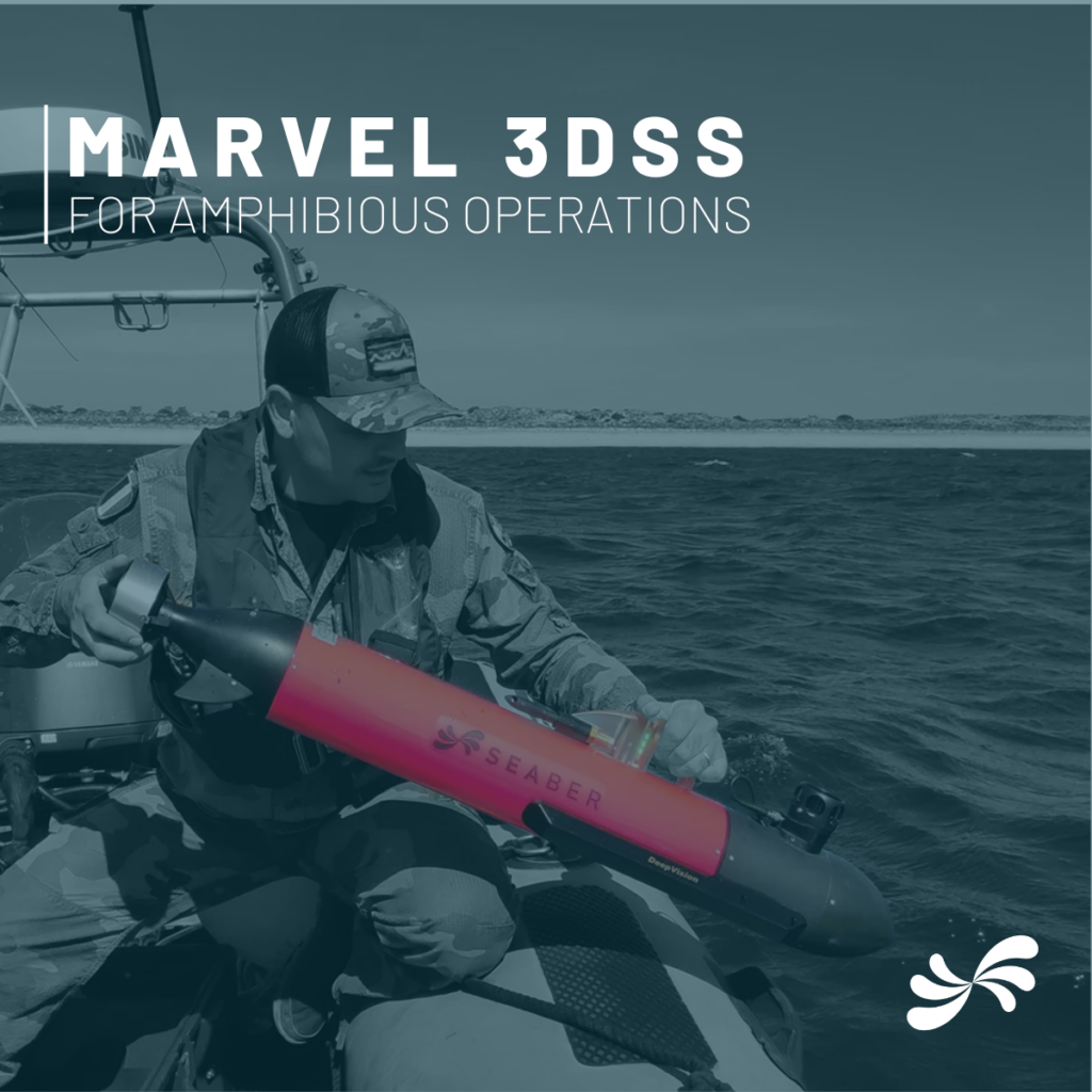 SEABER MARVEL 3DSS AUV for Beach Reconnaissance: A Technological Breakthrough for Naval Amphibious Operations